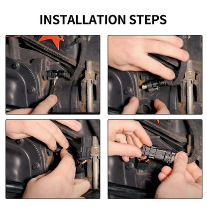 HiSport Locker Sensor Bypass Wiring Harness Z Locker Sensor Plug Connector Compatible with Jeep Wrangler Rubicon 2018-2023, Gladiator 2020-2023