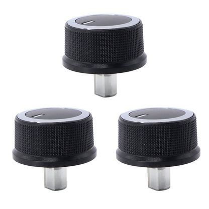 HiSport 3PCS 84141127 AC Temperature Control Knob Switch Button Compatible with Chevrolet Chevy Express 1500 2500 3500 4500, Cargo, Pasajeros, GMC Savana 2008 2009 2010 2011 2012 2013 2014 2015 2016