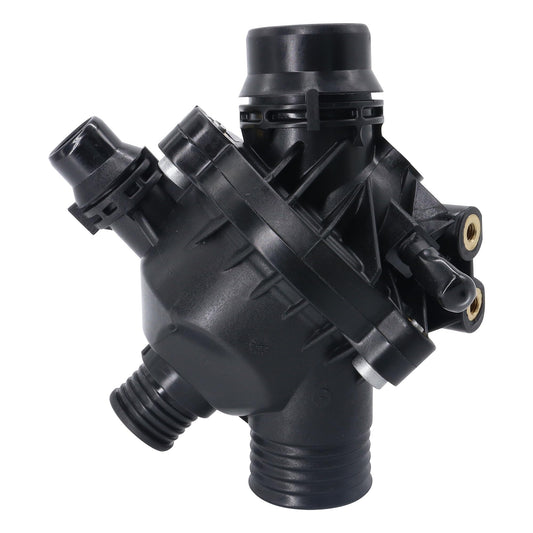 HiSport Engine Coolant Thermostat Housing Assembly 11537549476 - Compatible with BMW Z4 X3 535xi 535i xDrive 535i 530xi 530i 528xi 528i xDrive 528i 525xi 525i 335xi 335is 335i xDrive 335i 2006-2016