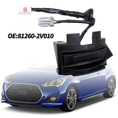 Hatch 81260-2V010 Trunk Button Latch with Camera - Compatible with Veloster 2012-2017 - Rear Hatch Lock Release Switch Replace 812602V010