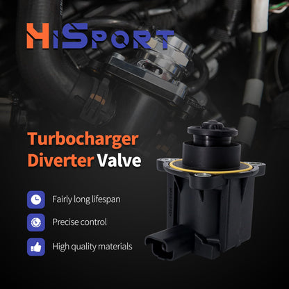 HiSport Turbocharger Diverter Valve - Compatible with Mini 2011-2016 Cooper Countryman 2013-2016 Cooper Paceman 2007-2015 Cooper - Replace 11657593273