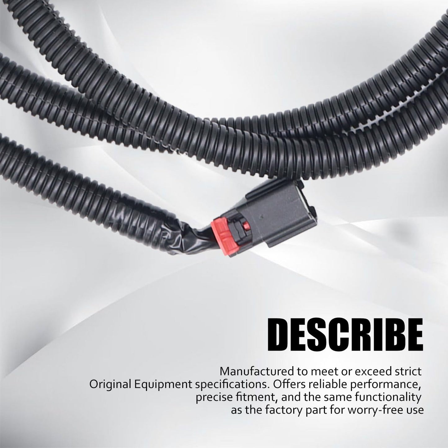 HiSport 22899761 Rear Back Up Sensor Wire Harness - Compatible with Cadillac Escalade Compatible with Chevy Suburban 1500 Suburban 2500 Tahoe Compatible with GMC Yukon XL 1500 Yukon XL 2500 2007-2014