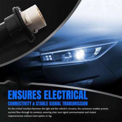 HiSport 68083021AA Turn Signal Lamp Light Bulb Socket Compatible with Dodge Ram 1500 Pickup 2009-2010, Ram 1500 2500 3500 2011 Replace 1P3478