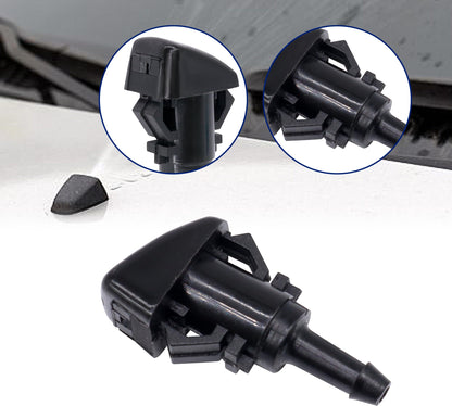 HiSport 5113049AA Windshield Washer Nozzle - Compatible with Chrysler Dodge Jeep Ram 300 PT Cruiser Avenger Charger Durango Grand Caravan H100 Van 2005-2016 - Replace 4805742AB 4805742AC