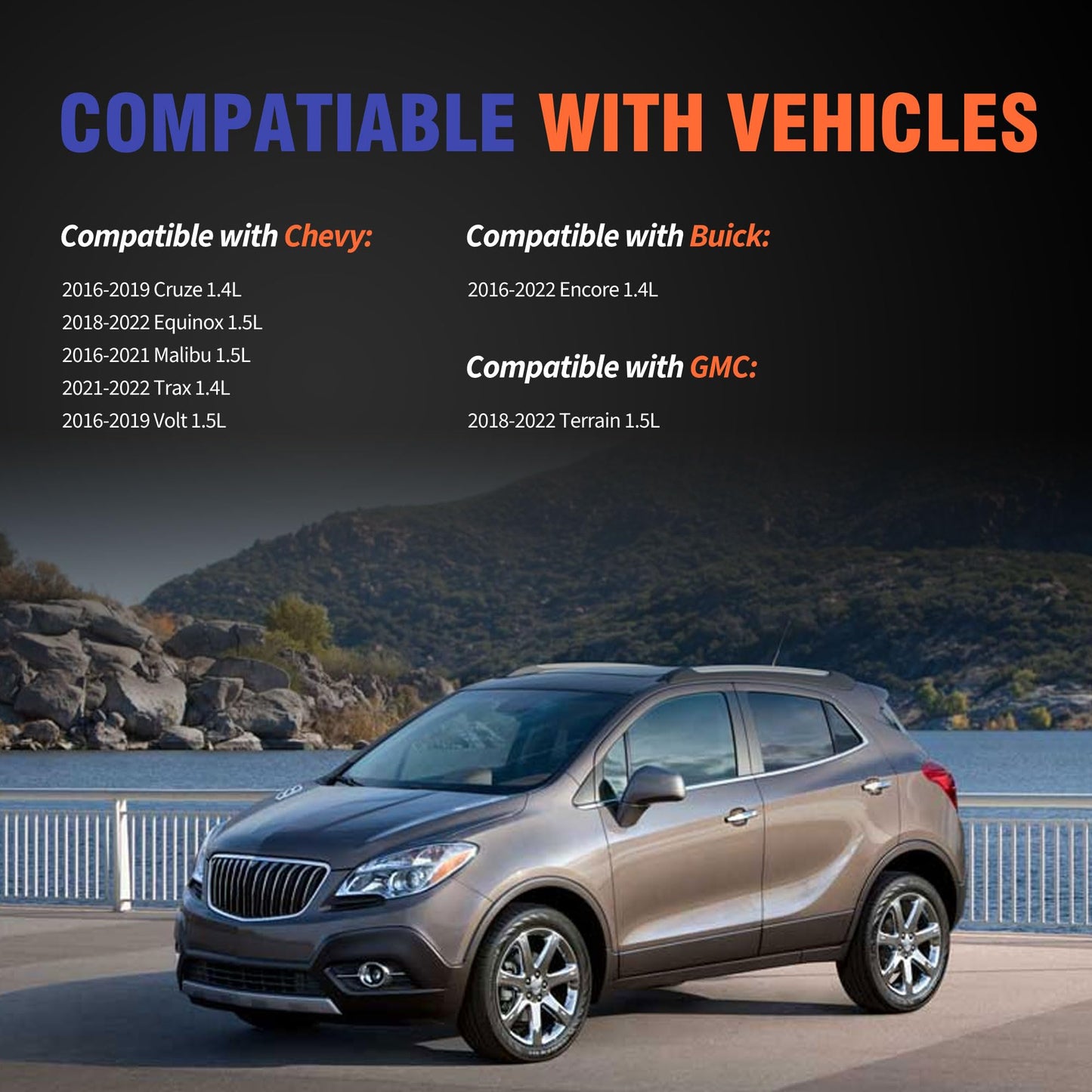 HiSport Engine Valve Cover Gasket - Compatible with Buick Encore Compatible with Chevy Cruze Equinox Malibu Trax Volt Compatible with GMC Terrain 1.4L 1.5L 2016-2022 - Replace 12636177