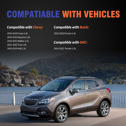 HiSport Engine Valve Cover Gasket - Compatible with Buick Encore Compatible with Chevy Cruze Equinox Malibu Trax Volt Compatible with GMC Terrain 1.4L 1.5L 2016-2022 - Replace 12636177