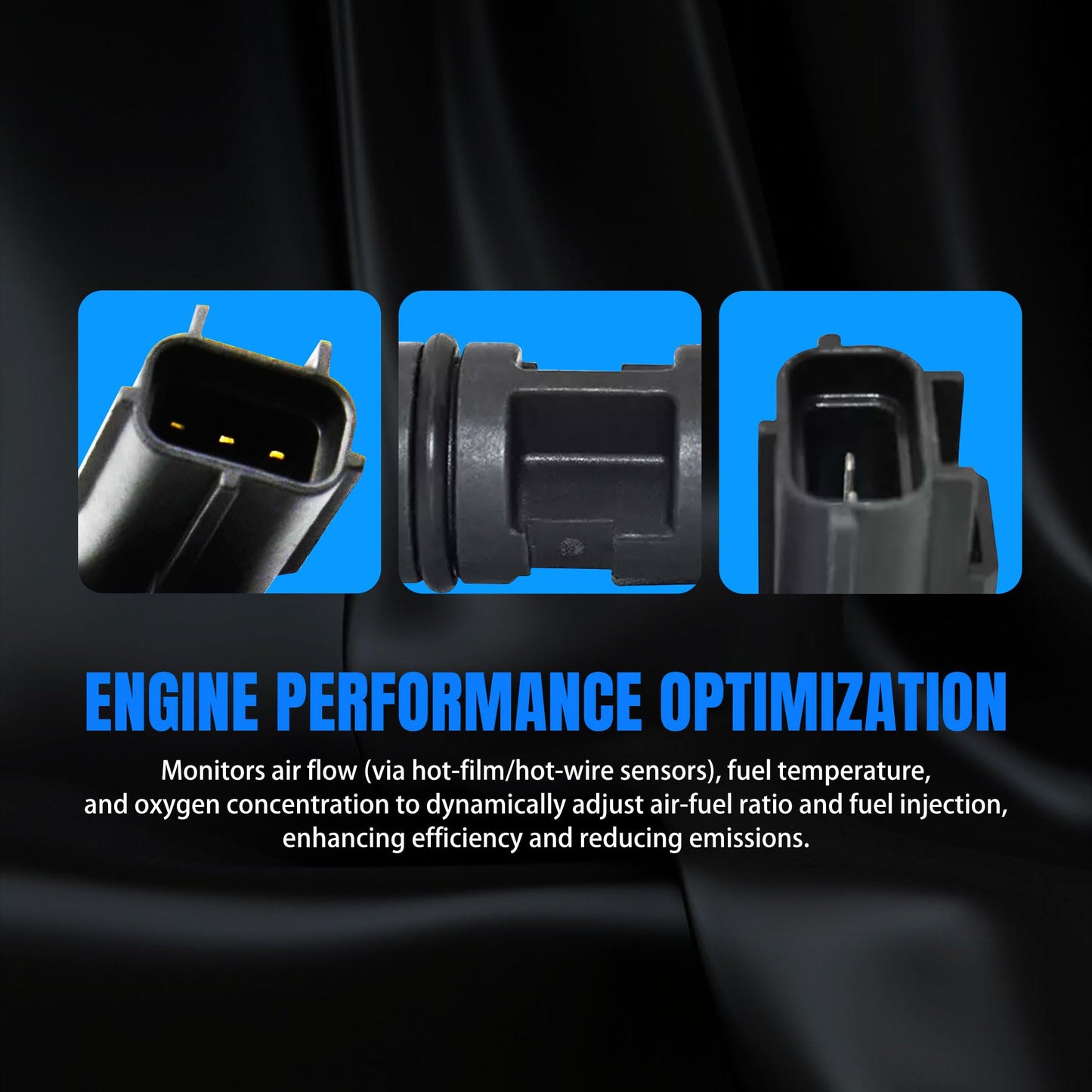 HiSport 56041479AC Crankshaft Position Sensor Compatible with Dodge Dakota 2004-2010, Durango Nitro Ram 1500 Pickup, Jeep Commander Grand Cherokee Liberty, Mitsubishi Raider, Ram 1500 Dakota