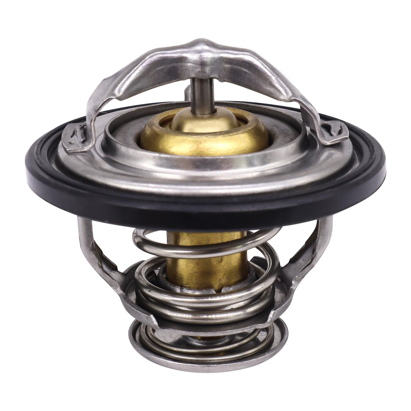 HiSport Engine Coolant Thermostat Front 185 Degree Compatible with Duramax Diesel 2001-2018 Replacement for 131-163, 131163, 97241129