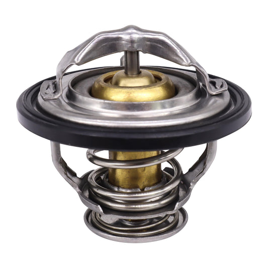 HiSport Engine Coolant Thermostat Front 185 Degree Compatible with Duramax Diesel 2001-2018 Replacement for 131-163, 131163, 97241129