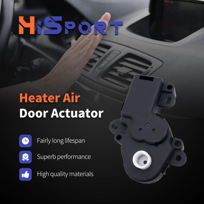 HiSport 604-132 HVAC Blend Door Actuator - Compatible with Chevy Colorado 2004-2012 SSR 2003-2006 GMC Canyon 2004-2012 Pontiac Vibe 2003-2008