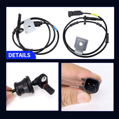 HiSport ABS Wheel Speed Sensor Front Rear Left and Right Compatible with Chevrolet Equinox LS LT 2010-2017 Replacement for GMC Terrain SLE SLT 4PCS Replaces ALS1994 ALS2199 ALS2234