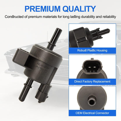 HiSport Vapor Canister Purge Valve 214-2317 - Compatible with Chevrolet Sonic Cruze Limited 2011-2018 Replaces 55567453 CP780 PV703