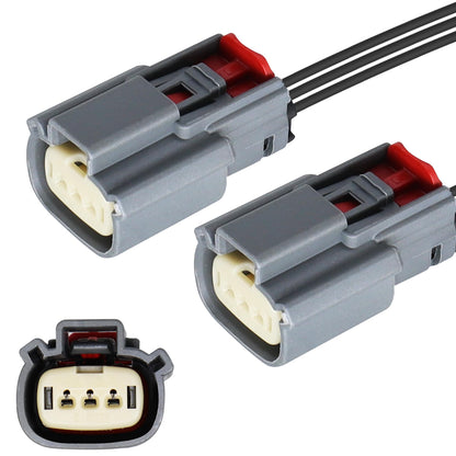 HiSport Ignition Coil Harness Connector WPT1284 Compatible with Ford F-150 2011-2014,Replacement for Ford Explorer F-150 Flex Lincoln MKT Navigator 3.5 V6 Engine Repalce CU2Z-14S411-AFA 2PCS