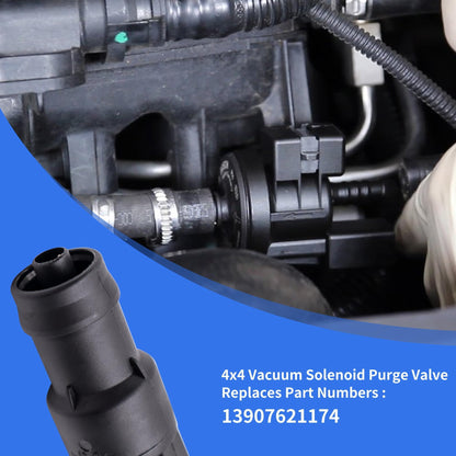 HiSport Vapor Canister Purge Valve Assembly 13907621174 Compatible with Mini Cooper S Clubman Four Door Countryman Convertible Hatchback F54 F55 F56 F57 F60