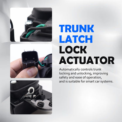 HiSport Manual Trunk Latch Lock Actuator 4-Pin 931-299 Compatible with Buick Cadillac Chevy GMC Pontiac & Saturn Vehicles, for Models Without Power Liftgate