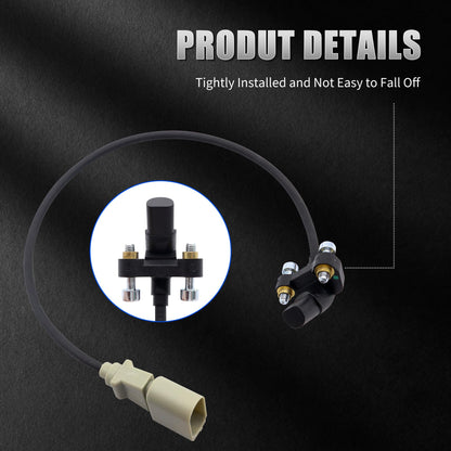 HiSport 07K906433B Crankshaft Position Sensor - Compatible with Volkswagen Beetle 2006-2010 2012-2014 Golf 2010-2014 Jetta 2005-2014 Passat 2012-2014 Rabbit 2006-2009 L5 2.5L