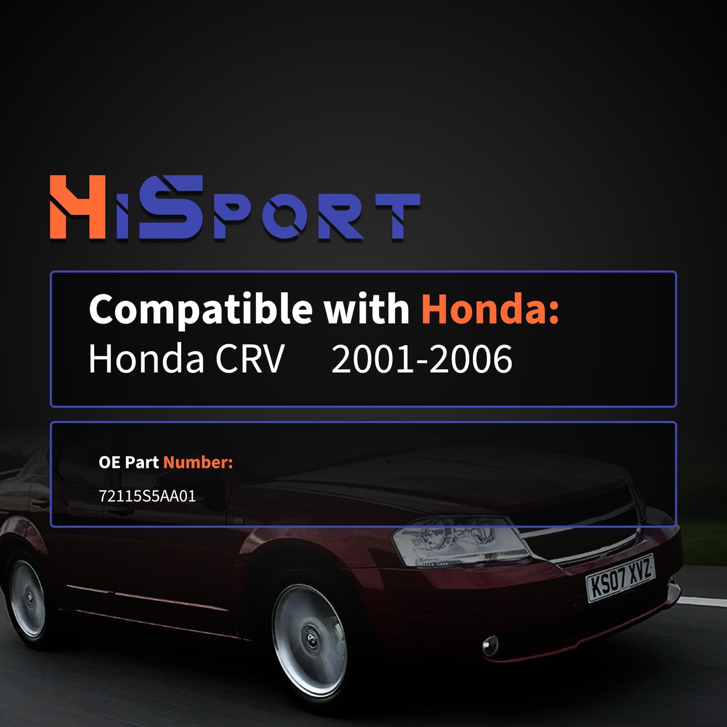 HiSport Rear Tailgate Boot Lock Latch Catch Actuator 72115S5AA01 Compatible with Honda CRV 2001-2006 Beige Plastic Metal