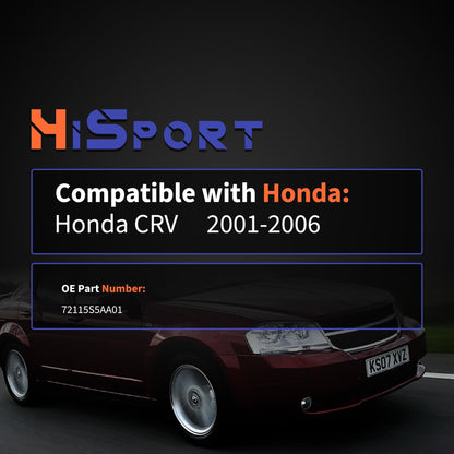 HiSport Rear Tailgate Boot Lock Latch Catch Actuator 72115S5AA01 Compatible with Honda CRV 2001-2006 Beige Plastic Metal