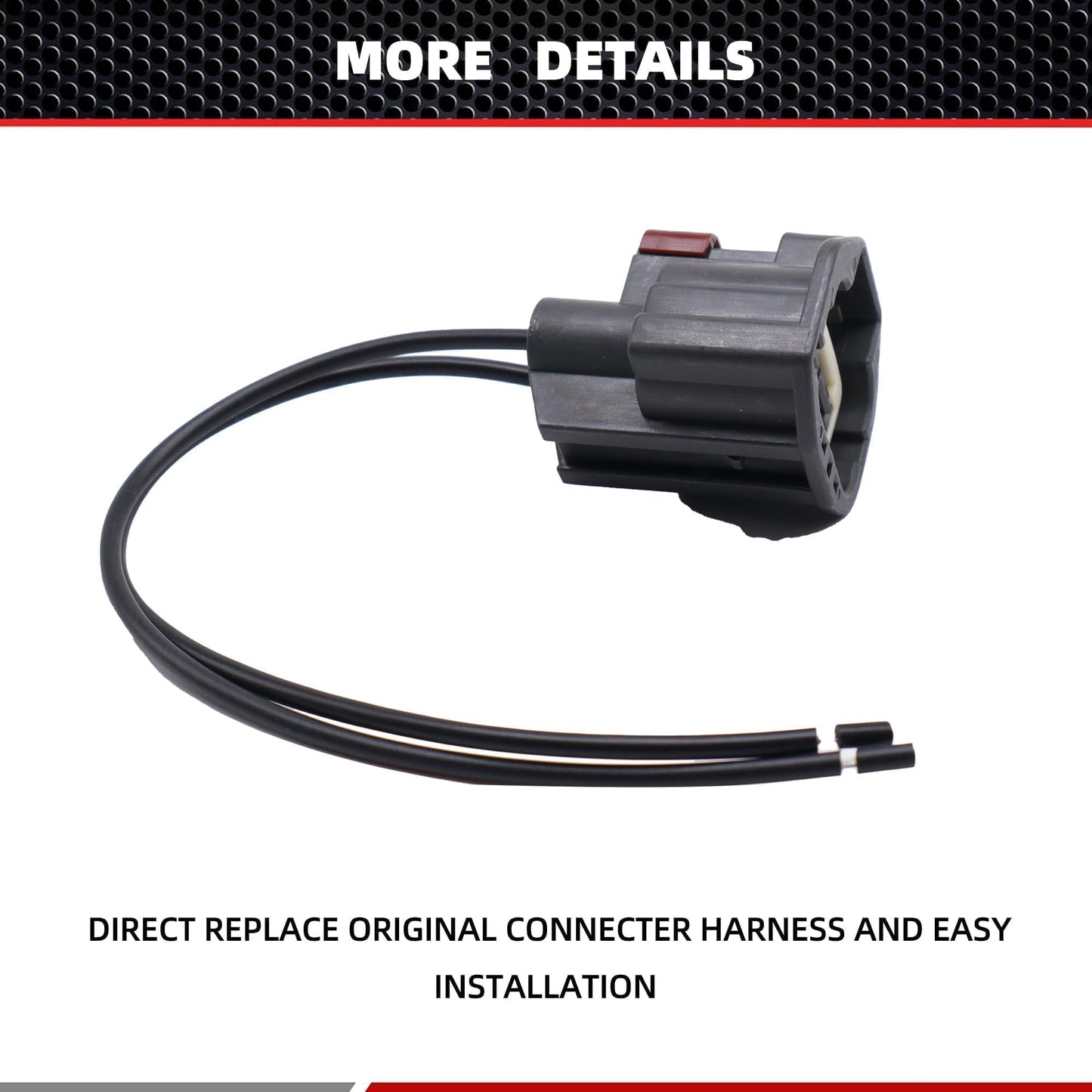 HiSport Radiator Cooling Fan Connector Compatible with Dodge Grand Caravan 3.6L V6 2011 2012 2013 2014 2015 2016 2017 2018 2019 2020, Dodge Grand Caravan 3.3L 3.8L 4.0L V6 2010