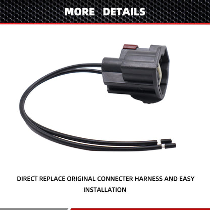 HiSport Radiator Cooling Fan Connector Compatible with Dodge Grand Caravan 3.6L V6 2011 2012 2013 2014 2015 2016 2017 2018 2019 2020, Dodge Grand Caravan 3.3L 3.8L 4.0L V6 2010