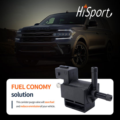 HiSport Turbo Boost Control Solenoid Valve BL3E-9K378-BA - Compatible with Ford Fusion Focus Escape Taurus 2010-2020 - Replaces 5170590 AA5Z9K378A BL3E9K378BA BL3Z9K378A