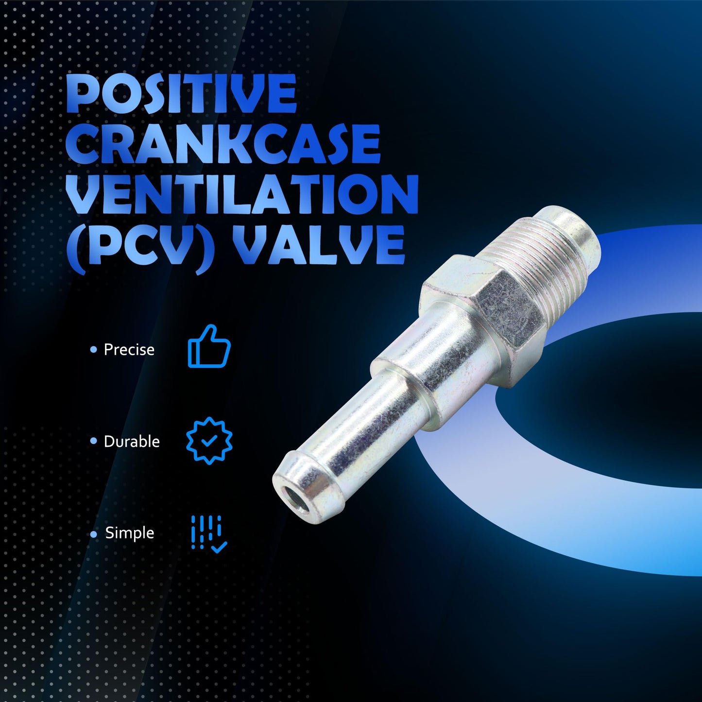 HiSport PCV Valve - Compatible with Lexus NX300h ES300h Compatible with Scion tC Compatible with Toyota Highlander Avalon RAV4 Camry Venza Sienna 2009-2021 - Replace 1220436020