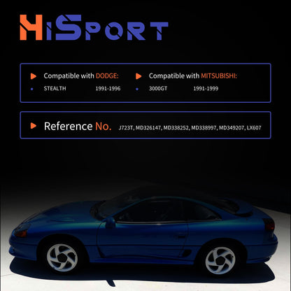 HiSport MD338997 Ignition Control Module - Compatible with Dodge Stealth 1991-1996 Mitsubishi 3000GT 1991-1999 Replaces MD349207 L723T LX607