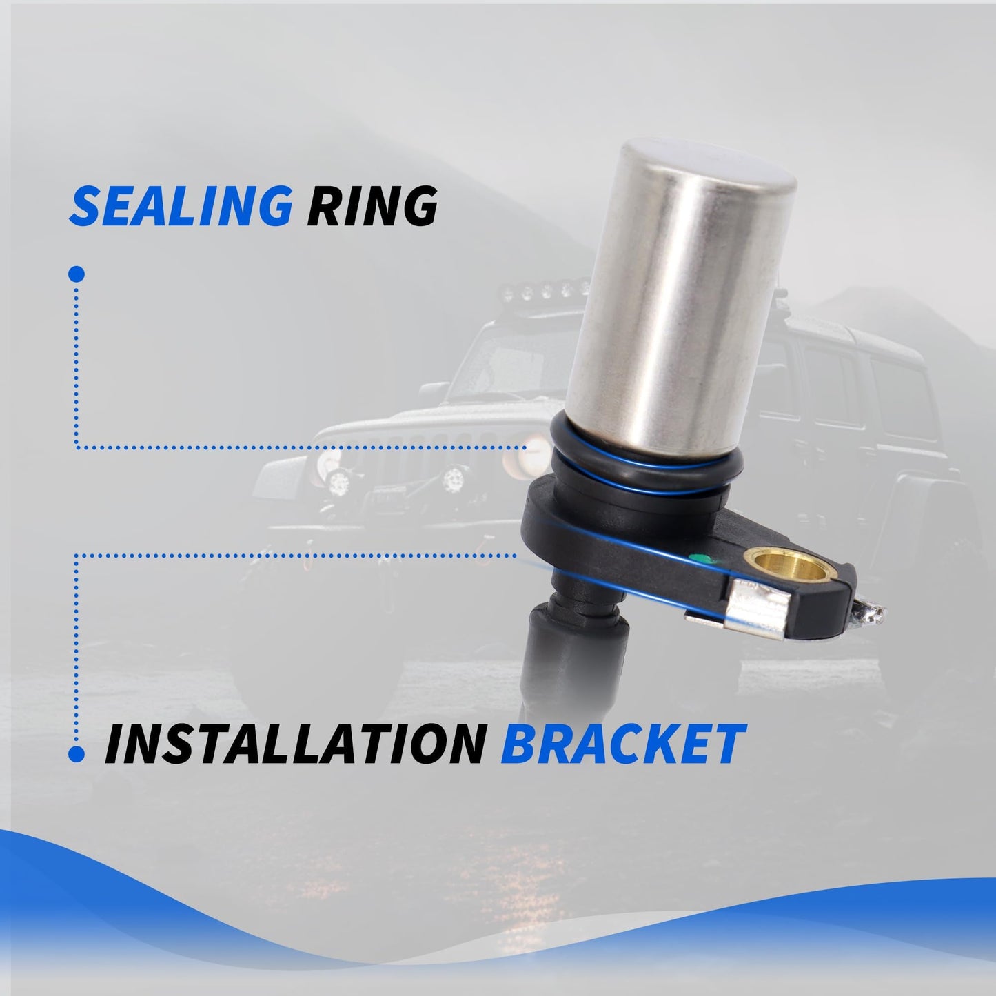 HiSport 9008019024 Engine Crankshaft Position Sensor Compatible with Lexus HS250H 2010-2012, Pontiac Vibe 2009-2010, Scion TC 2005-2010 XB 2010-2013, Toyota Camry Corolla Highlander Matrix RAV4 Solara