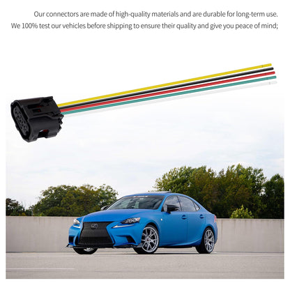 HiSport 22204-0H010 Mass Air Flow (MAF) Sensor Connector Compatible with Lexus ES350 GS350 is F IS250 IS350 RX350, Pontiac Vibe, Scion TC XB XD, Subaru Impreza R, Toyota Avalon Camry Corolla RAV4