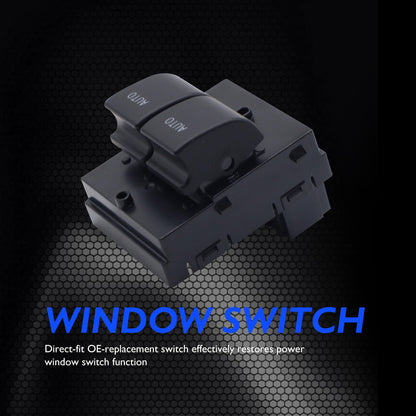 HiSport Power Window Switch Front Driver Side - Compatible with Ford Mustang 2010 2011 2012 2013 2014 - Replace AR3Z14529CA