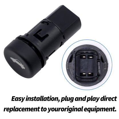HiSport 15835338 Trunk Lid Release Switch - Compatible with Chevry Malibu 2008 2009 2010 2011 2012