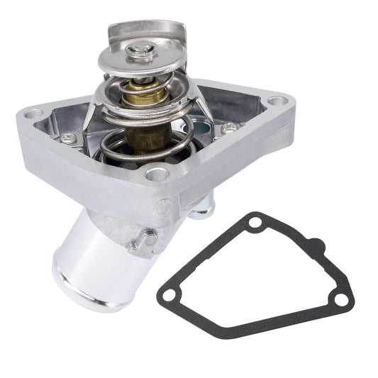 HiSport Thermostat Assembly - Compatible with Infiniti M35 FX35 G35 M45 QX4 Q45 | Nissan NV1500 NV2500 NV3500 Frontier Pathfinder Xterra 350Z | Suzuki Equator - Replace 21200-31U1B