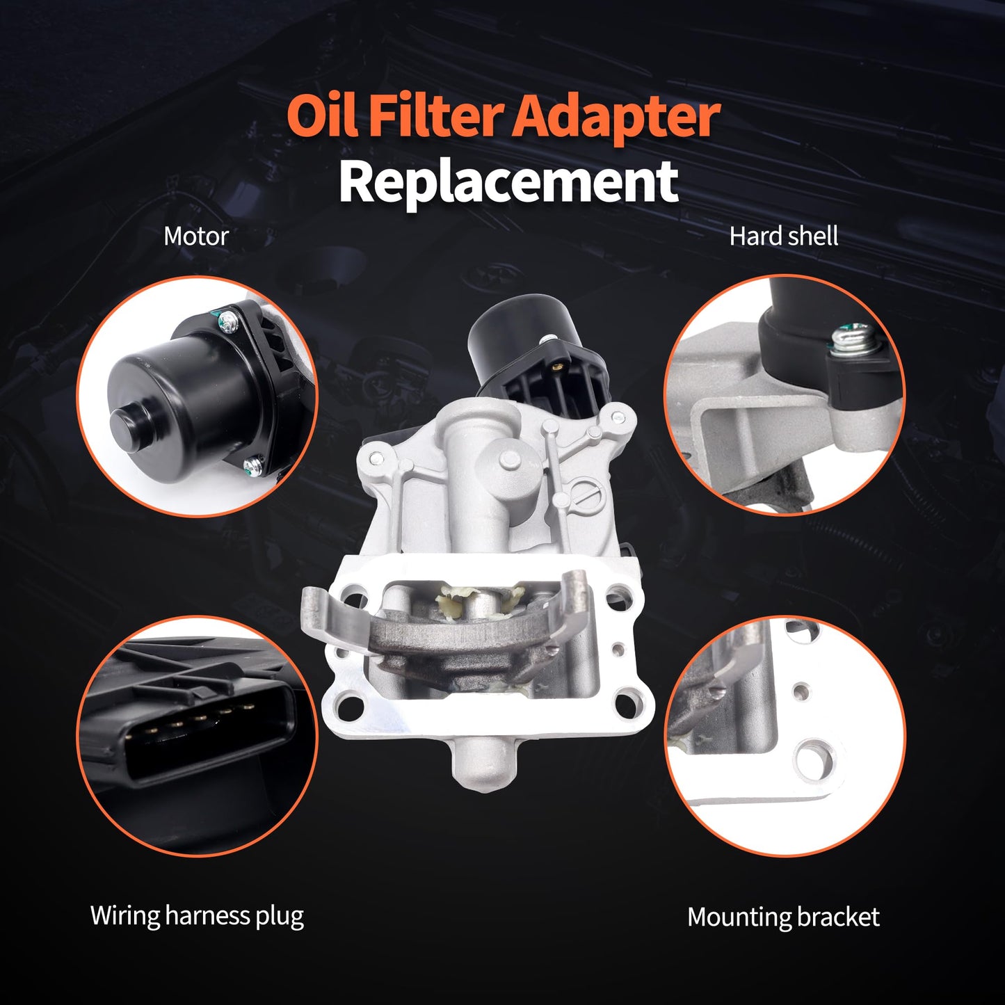 HiSport 4WD Front Differential Lock Actuator - Compatible with Toyota Sequoia 2008-2022 Tundra 2007-2021 - Replace 600-420 41400-34020