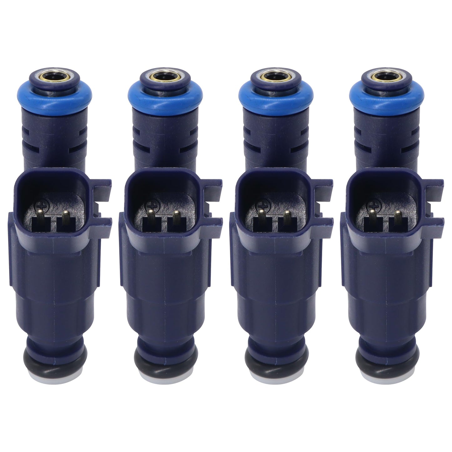 HiSport 4 Fuel Injectors 3M6Z9F593BA Compatible with Ford Escape 2005-2007, Focus 2005-2006,Replacement for Mazda Tribute 2005-2006,2008 Tribute,Mariner 2005-2007 2.3L L4