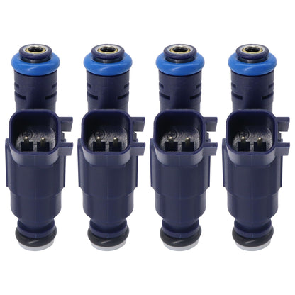 HiSport 4 Fuel Injectors 3M6Z9F593BA Compatible with Ford Escape 2005-2007, Focus 2005-2006,Replacement for Mazda Tribute 2005-2006,2008 Tribute,Mariner 2005-2007 2.3L L4