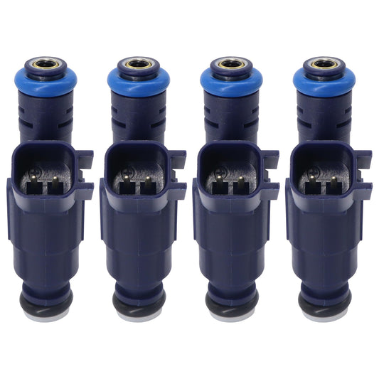HiSport 4 Fuel Injectors 3M6Z9F593BA Compatible with Ford Escape 2005-2007, Focus 2005-2006,Replacement for Mazda Tribute 2005-2006,2008 Tribute,Mariner 2005-2007 2.3L L4