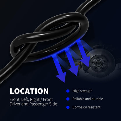 HiSport 2PCS ABS Speed Sensor Front Left & Right Replacement for Nissan Quest 2011-2017 Replace 479101JA0B