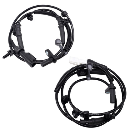 HiSport ALS1622 ALS1934 ABS Wheel Speed Sensor - Front Right and Left Location, Compatible with Ford Edge 2007, 2008, 2009, 2010, 2011, 2012, Lincoln MKX 2007, 2008, 2009, 2010, 2011, 2012