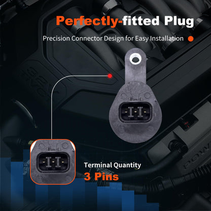 HiSport 78410-S04-901 Transmission Speed Sensor - Compatible with Honda Civic 1996 1997 1998 1999 2000 L4 1.6L - Replace 78410S04901 917-638 2VSS0126