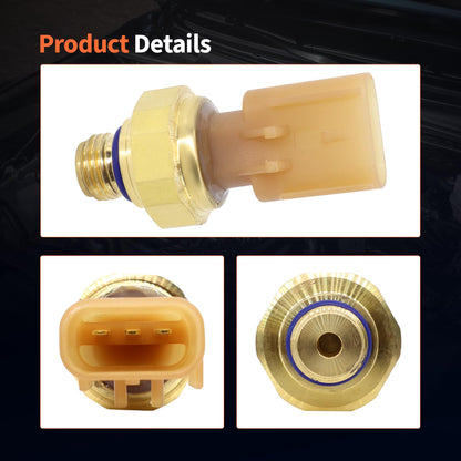 HiSport Exhaust Gas Pressure Sensor Replacement for Cummins ISX ISM ISC ISB ISL Diesel,Replacement for Dodge Ram 2500 3500 6.7L Replace 4928594 4921746 4087989