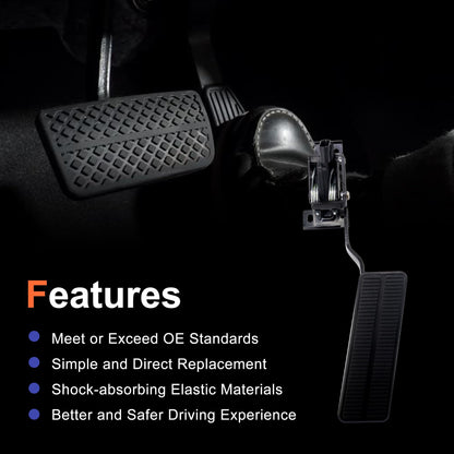 HiSport Electronic Accelerator Gas Pedal Assembly with Bracket Position Sensor Compatible with Chevrolet Corvette C6 2005-2013 19417903 25835421 15864594 12569599