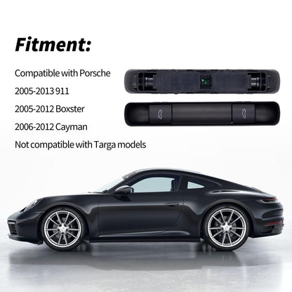 HiSport 99761310502A05 Hood Decklid Release Switch - Compatible with Porsche 911 2005-2013 Boxster 2005-2012 Cayman 2006-2012