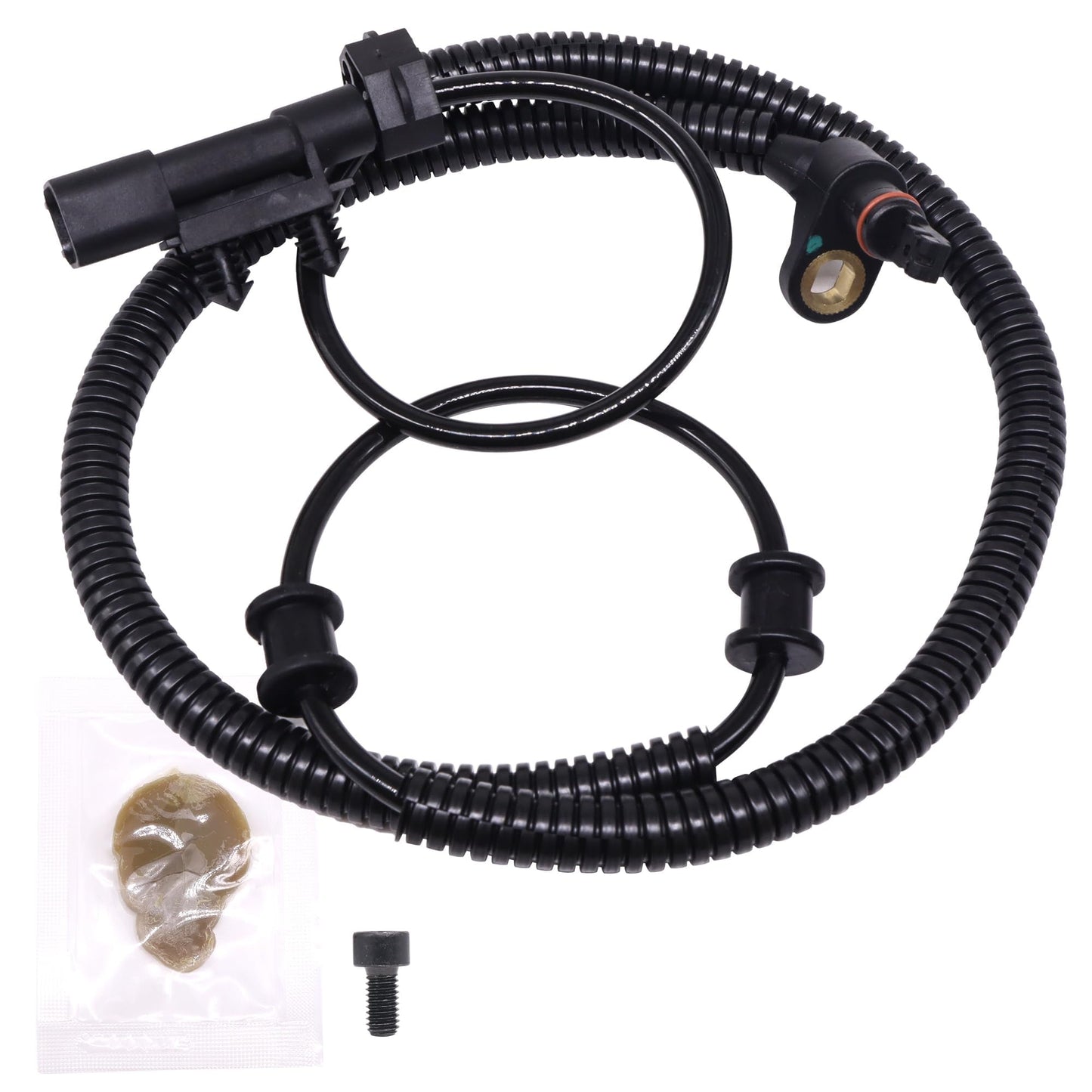 HiSport ALS1916 Front Left and Right ABS Wheel Speed Sensor Compatible with Dodge Nitro 2007 2008 2009 2010 2011, Jeep Liberty 2008-2012 Replace 68004019AA, 68004019AB, 68004019AC, 68004019AD