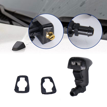 HiSport Windshield Washer Nozzle - Compatible with Ford Focus 2008-2011 Edge 2007-2010 Lincoln MKX 2007-2010 - Replace 7T4Z-17603-A-JET 8S4Z-17603-AA