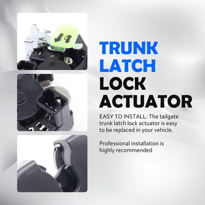 HiSport Rear Tailgate Trunk Latch Lock Actuator - Compatible with Hyundai Elantra 2015 2016 2017 2018 2019 2020 Replaces 81230-F2010 81230F2010