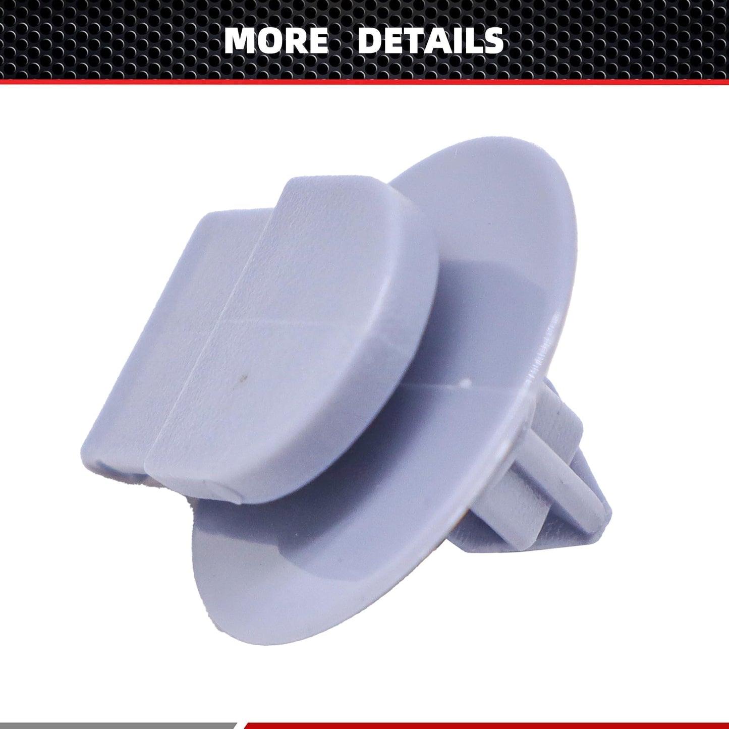 HiSport 07132757821 20PCS Wheel Arch Trim Molding Clips Compatible with BMW Mini Cooper R50 R52 R53 R55 R56 R57 R58 2002 2003 2004 2005 2006 2007 2008