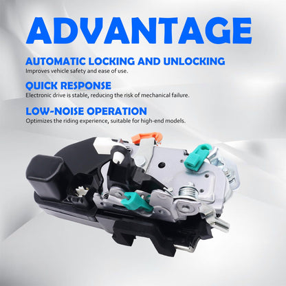 HiSport 931-636 Front Left Driver Side Door Lock Actuator - Compatible with Dodge Ram 1500 2500 3500 4500 5500 Replaces 931636 55276791AB 55276791AC