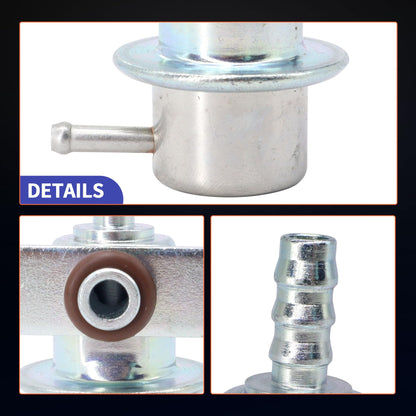 HiSport Fuel Pressure Regulator Auto Parts - Compatible with Ford Ranger 1999 2000 2001 2.5L Replacement for PR4156 F87Z-9F775-AA 47776261 FPD85