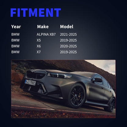 HiSport Disc Brake Pad Wear Sensor - Compatible with BMW X5 X7 2019 2020 2021 2022 2023 2024 X6 2020-2024 Alpina XB7 2021-2024 Front Driver or Passenger Side Replace 34356870353