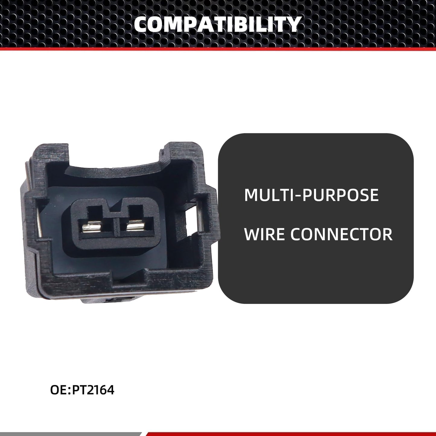 HiSport PT2164 Vapor Canister Purge Valve/Solenoid Connector Compatible with Alfa Romeo, Audi, BMW, Buick, Cadillac, Chevrolet, Chrysler, Dodge, Ford, GMC, Honda, Hyundai, Infiniti, Jeep, Kia